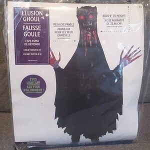 Illusion Ghoul Kids Costume with Light-Up Eyes